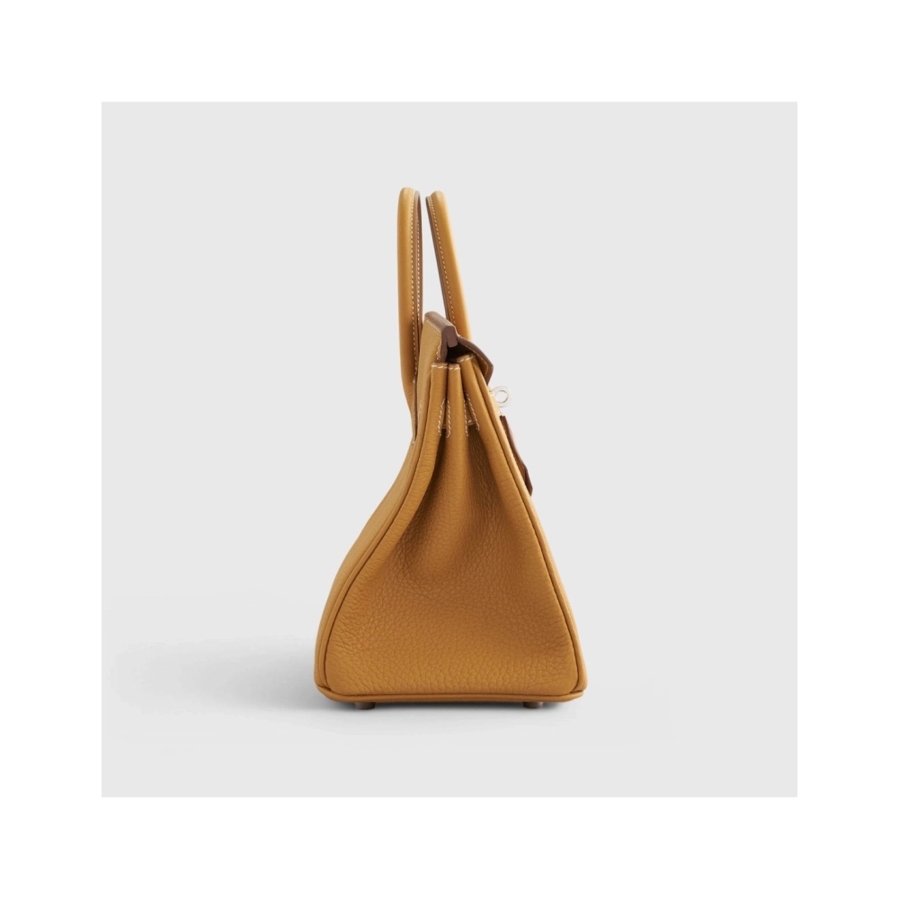 Hermes Birkin 25 Togo Natural Sable Palladium Hardware,Hermes,BAGS