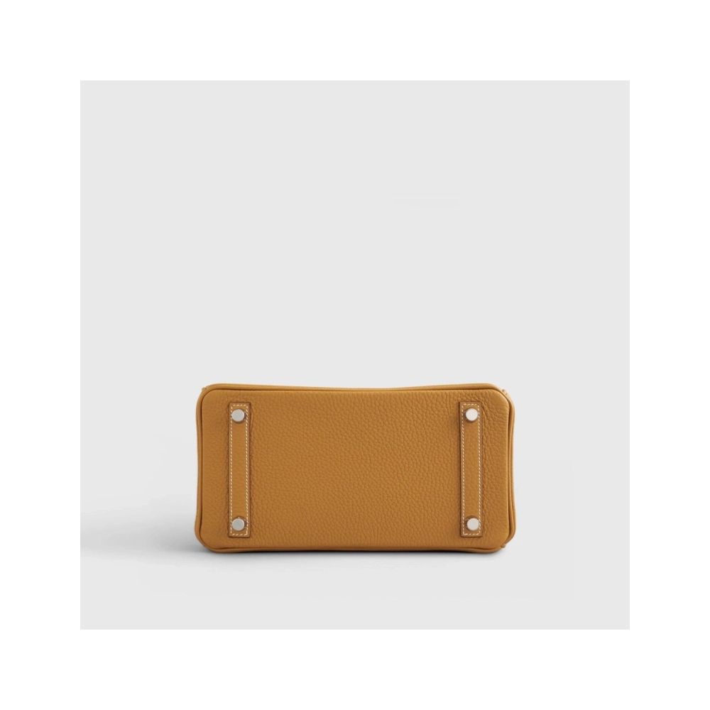 Hermes Birkin 25 Togo Natural Sable Palladium Hardware,Hermes,BAGS