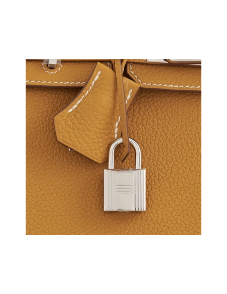 Hermes Birkin 25 Togo Natural Sable Palladium Hardware,Hermes,BAGS