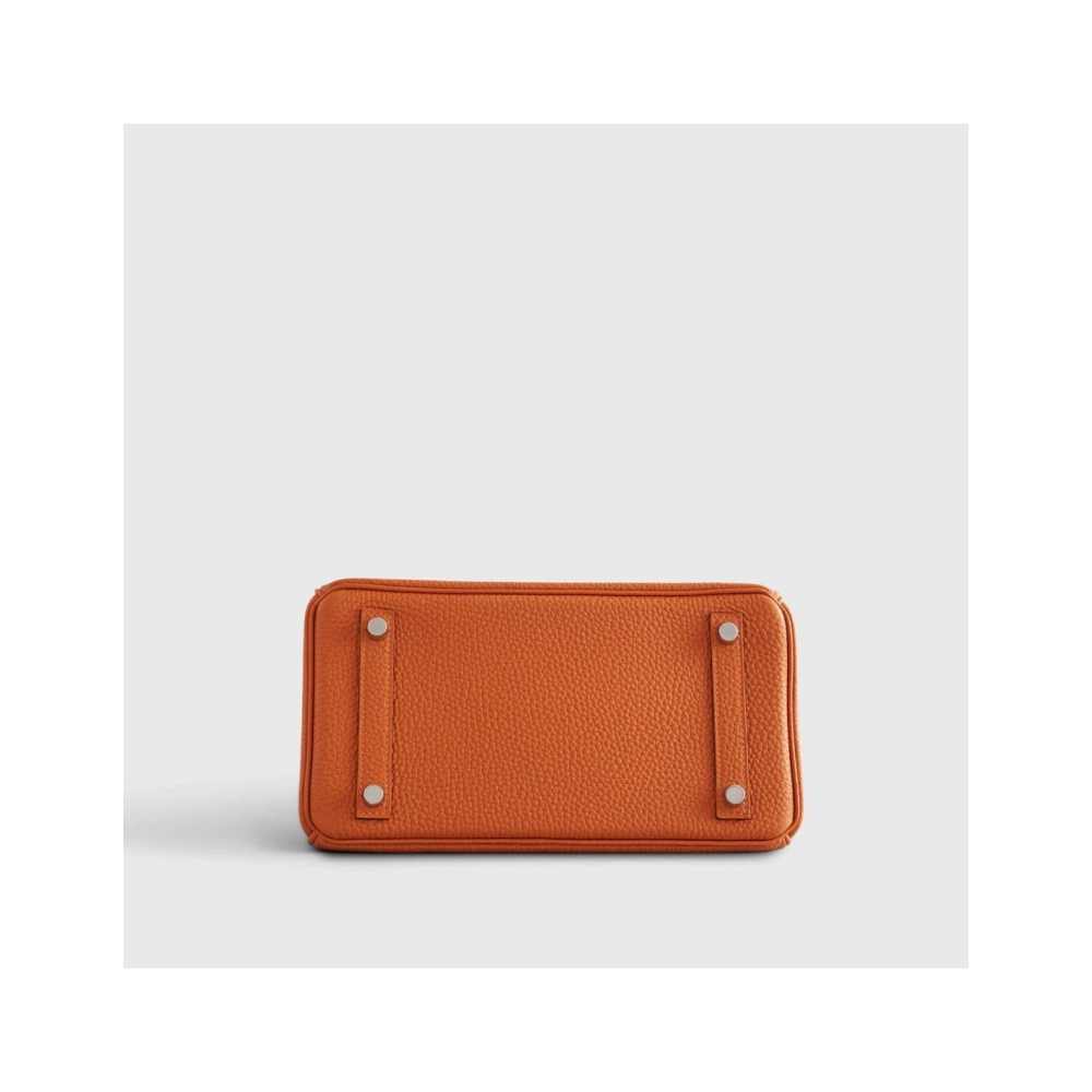Hermes Birkin 25 Togo Orange Palladium Hardware,Hermes,BAGS