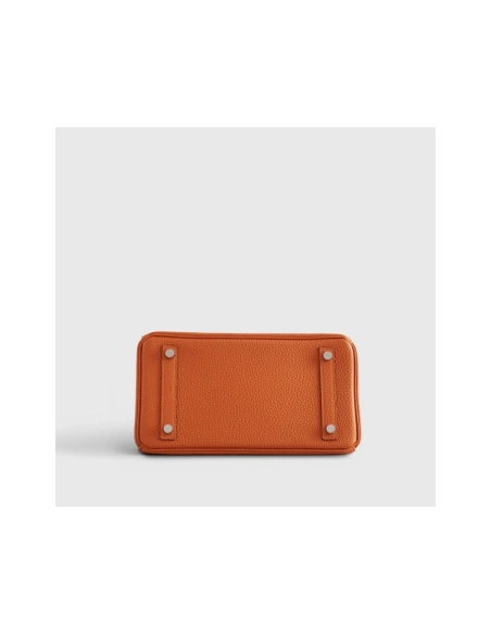 Hermes Birkin 25 Togo Orange Palladium Hardware,Hermes,BAGS