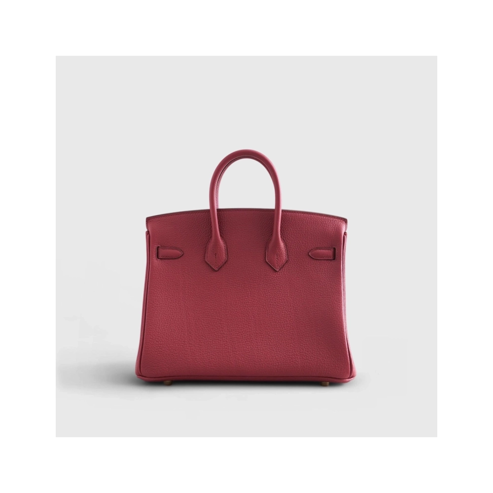 Hermes Birkin 25 Togo Rubis Gold Hardware,Hermes,BAGS