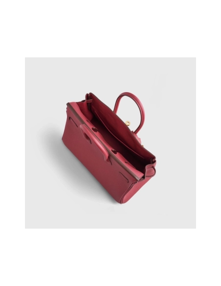 Hermes Birkin 25 Togo Rubis Gold Hardware,Hermes,BAGS