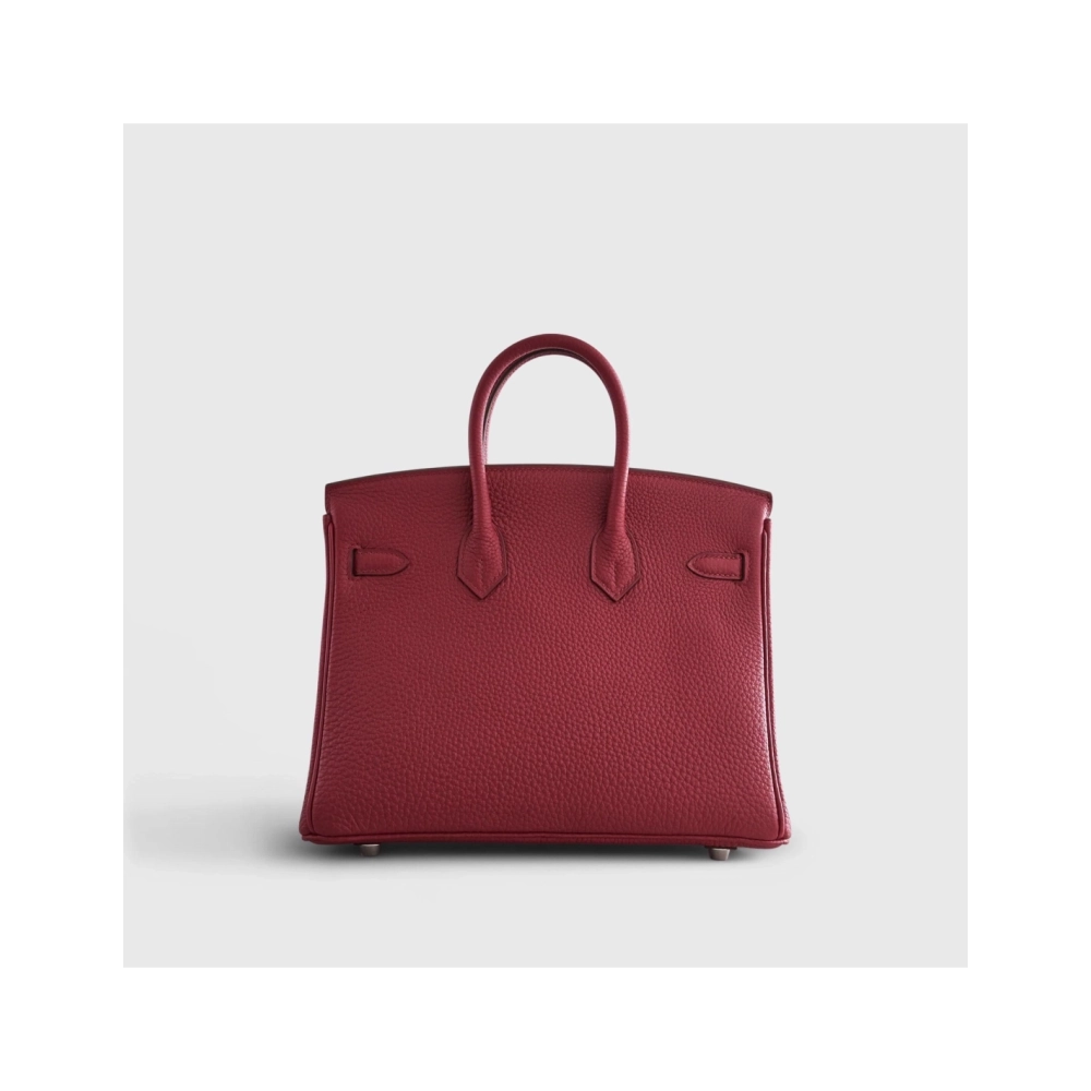 Hermes Birkin 25 Togo Rubis Palladium Hardware,Hermes,BAGS
