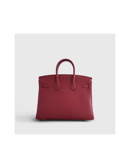 Hermes Birkin 25 Togo Rubis Palladium Hardware,Hermes,BAGS