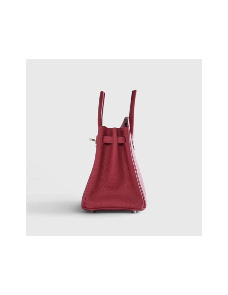 Hermes Birkin 25 Togo Rubis Palladium Hardware,Hermes,BAGS