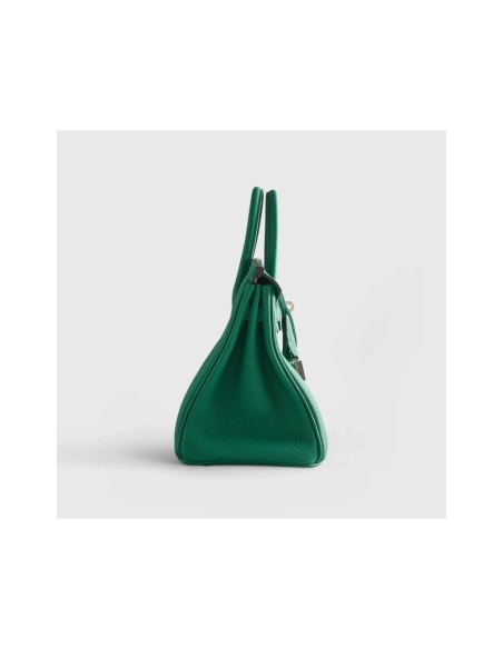 Hermes Birkin 25 Togo Vert Vertigo Palladium Hardware,Hermes,BAGS