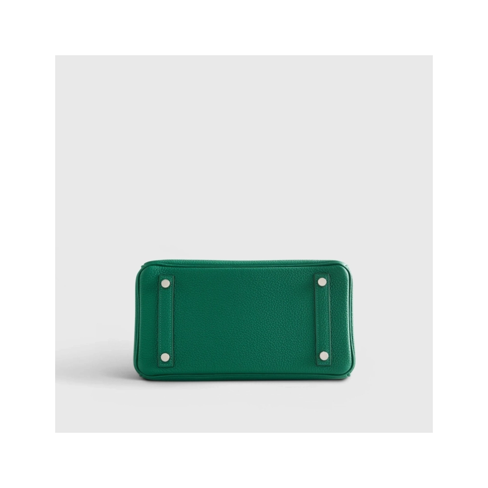 Hermes Birkin 25 Togo Vert Vertigo Palladium Hardware,Hermes,BAGS
