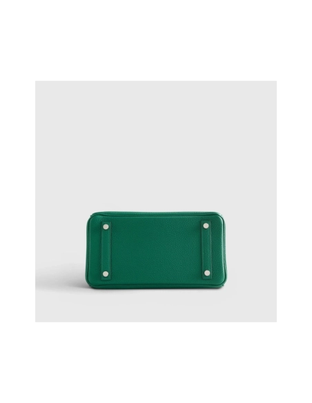 Hermes Birkin 25 Togo Vert Vertigo Palladium Hardware,Hermes,BAGS