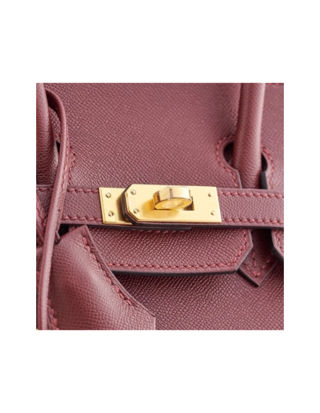 Hermes Birkin 25 Veau Madame Rouge H Gold Hardware,Hermes,BAGS