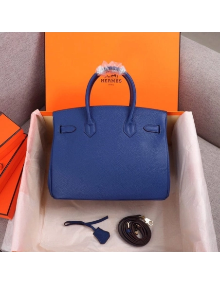 HERMES BIRKIN BAG 25(BLUE),Hermes,BAGS