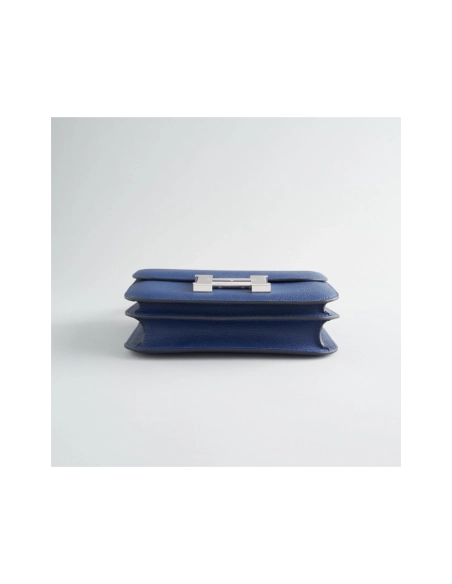 Hermes Constance 18 Epsom Blue Navy Palladium Hardware,Hermes,BAGS