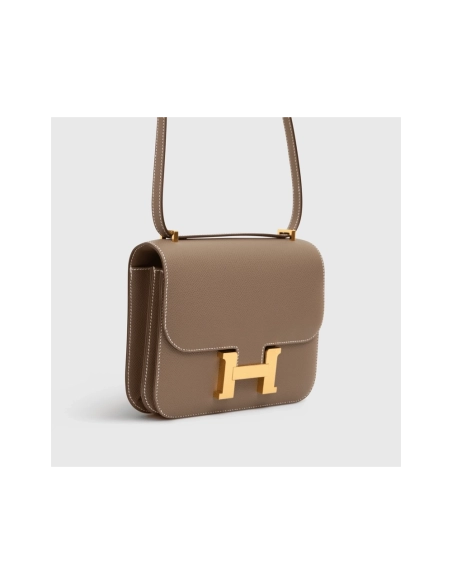 Hermes Constance 18 Epsom Etoupe Gold Hardware,Hermes,BAGS