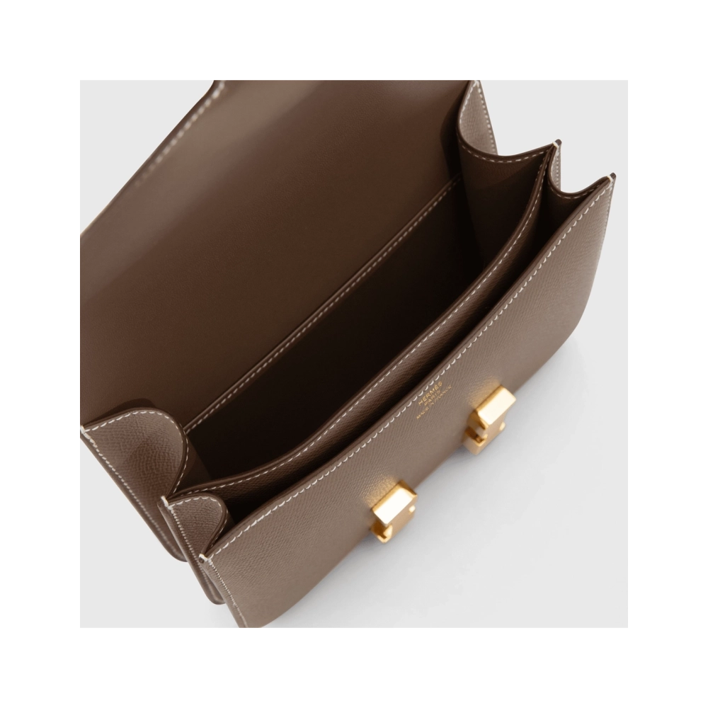 Hermes Constance 18 Epsom Etoupe Gold Hardware,Hermes,BAGS