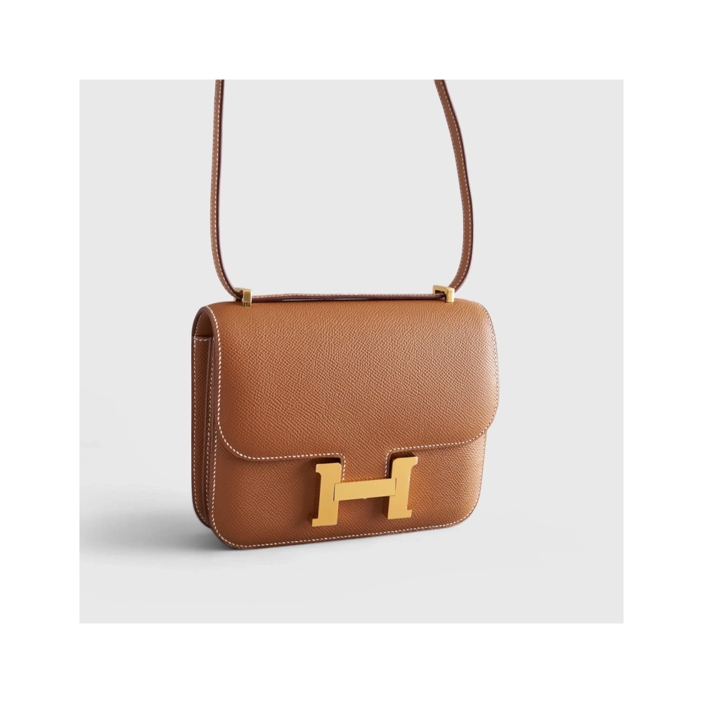 Hermes Constance 18 Epsom Gold Gold Hardware,Hermes,BAGS