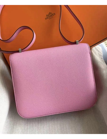 Hermes Constance 18 Epsom Pink Palladium Hardware,Hermes,BAGS