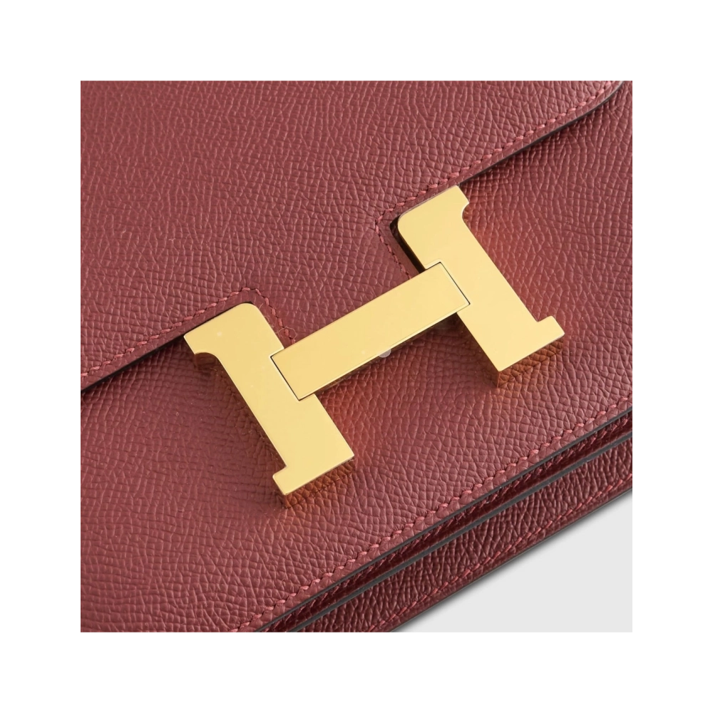 Hermes Constance 18 Epsom Rouge H Gold Hardware,Hermes,BAGS