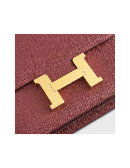Hermes Constance 18 Epsom Rouge H Gold Hardware,Hermes,BAGS