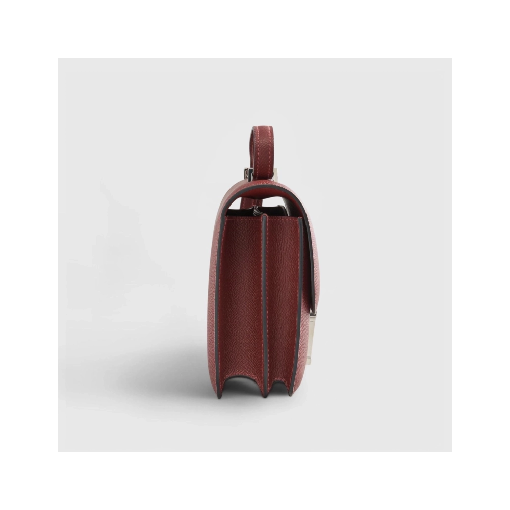Hermes Constance 18 Epsom Rouge H Palladium Hardware,Hermes,BAGS