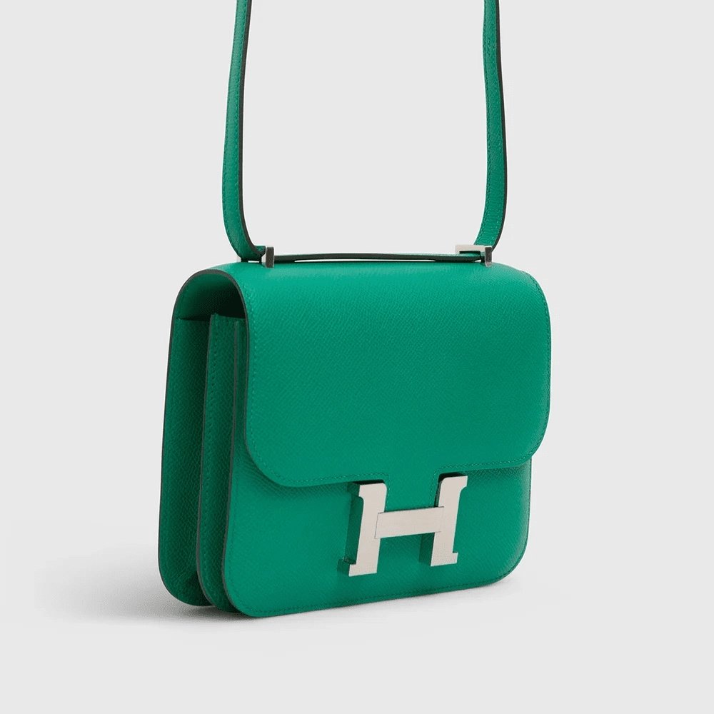 Hermes Constance 18 Epsom Vert Jade Palladium Hardware,Hermes,BAGS