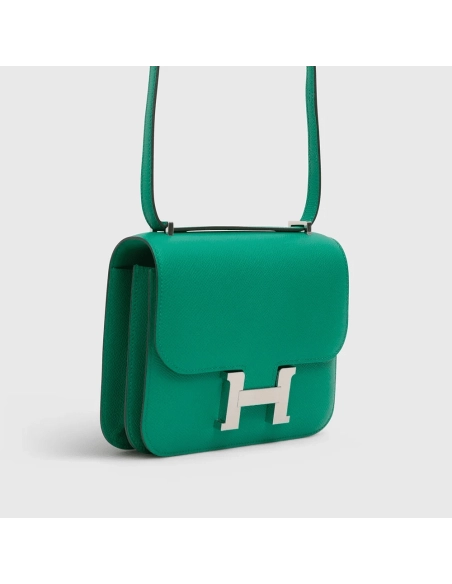 Hermes Constance 18 Epsom Vert Jade Palladium Hardware,Hermes,BAGS