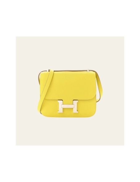 Hermes Cumin Constance 18 Mini Mirror Epsom Palladium Hardware,Hermes,BAGS