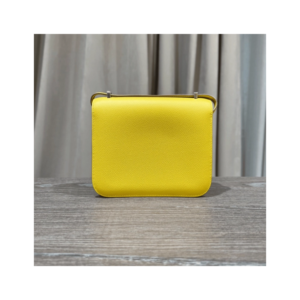 Hermes Cumin Constance 18 Mini Mirror Epsom Palladium Hardware,Hermes,BAGS