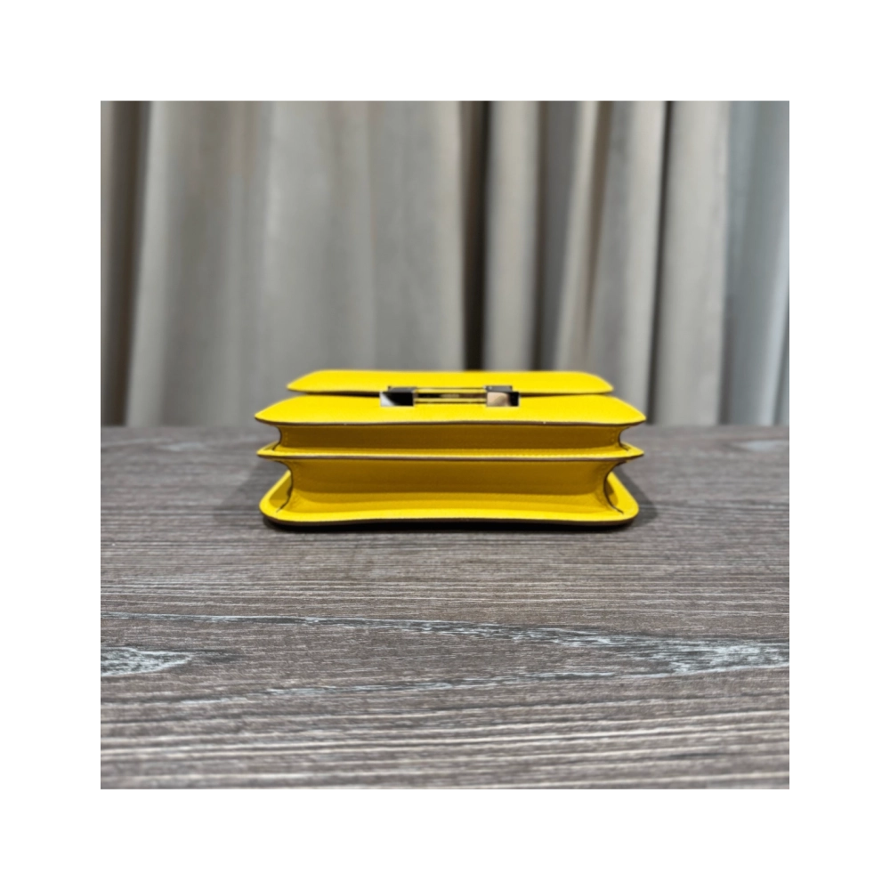 Hermes Cumin Constance 18 Mini Mirror Epsom Palladium Hardware,Hermes,BAGS