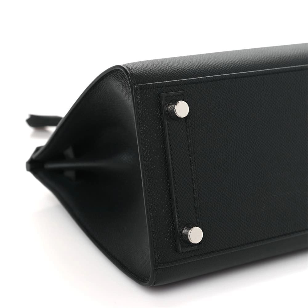 Hermes Epsom Birkin Sellier 25 Black,Hermes,BAGS