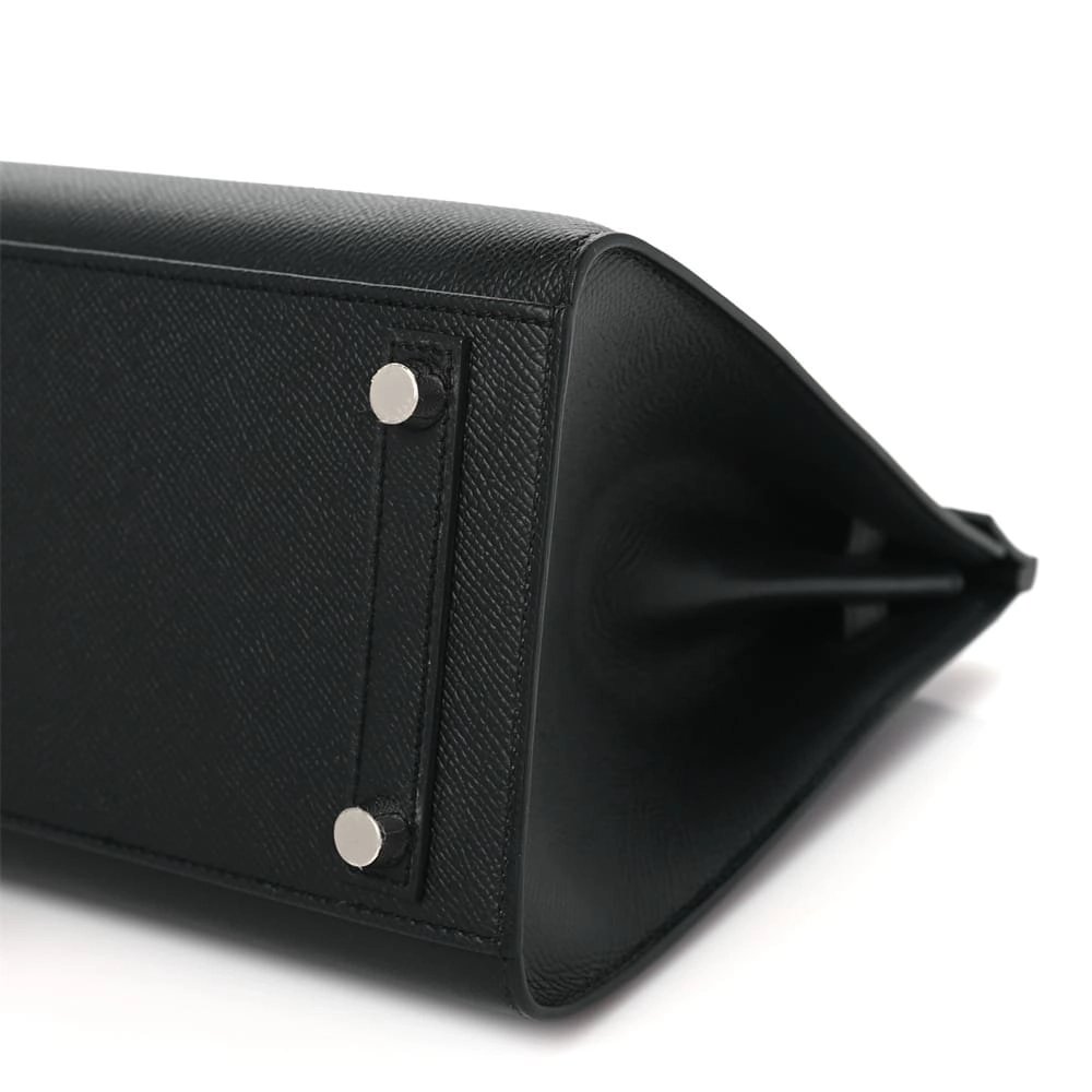 Hermes Epsom Birkin Sellier 25 Black,Hermes,BAGS