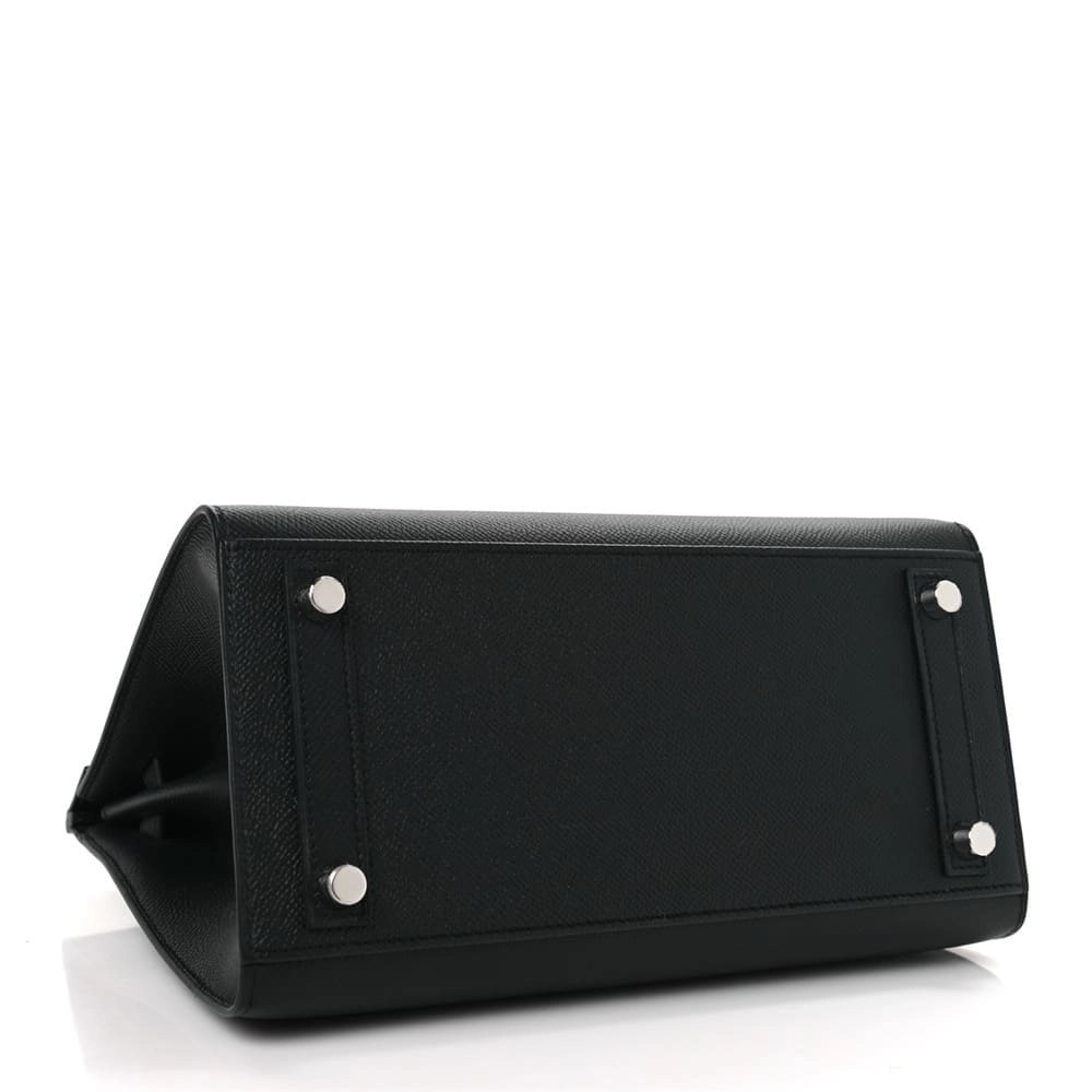 Hermes Epsom Birkin Sellier 25 Black,Hermes,BAGS