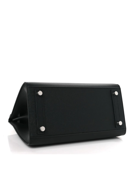 Hermes Epsom Birkin Sellier 25 Black,Hermes,BAGS