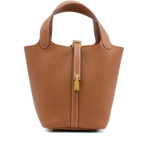 Hermes Gold Clemence Picotin Lock 18 Gold Hardware,Hermes,BAGS