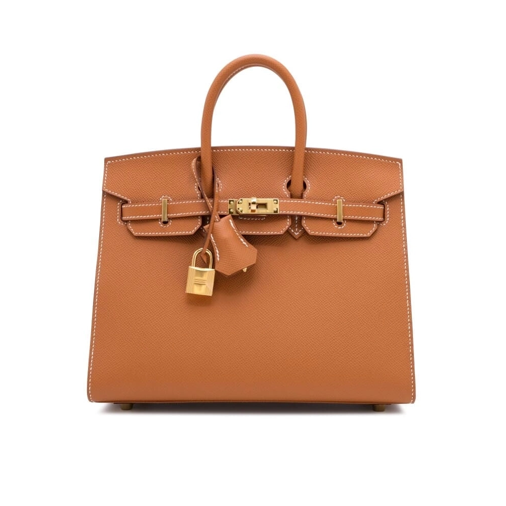 Hermes Gold Epsom Birkin 25 Sellier Gold Hardware,Hermes,BAGS