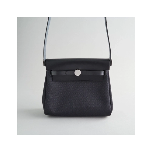 Hermes Herbag Mini Black Palladium Hardware,Hermes,BAGS