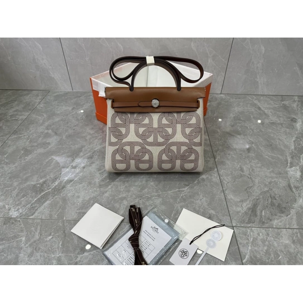 Hermes Herbag Zip 31 Ebene,Hermes,BAGS