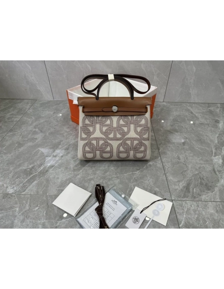 Hermes Herbag Zip 31 Ebene,Hermes,BAGS