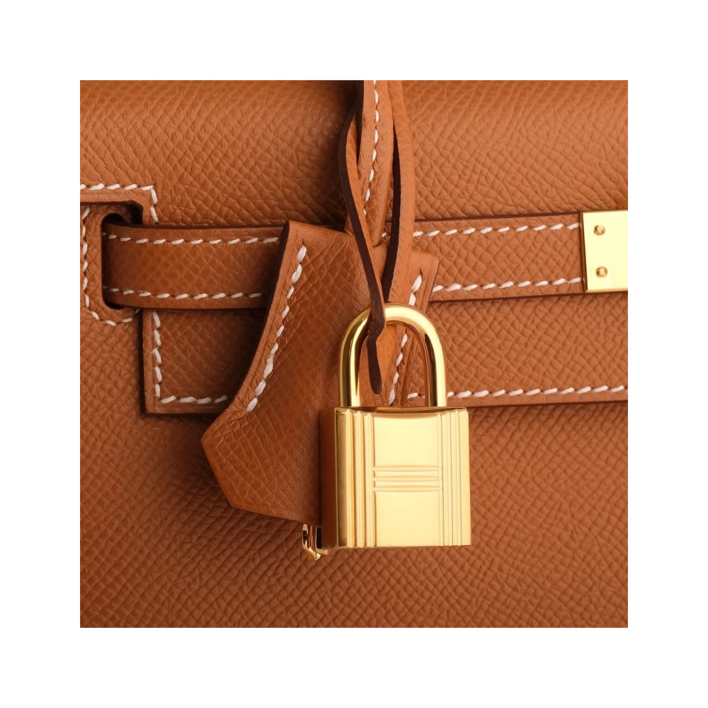 Hermes Kelly 25 Epsom Gold Sellier Gold Hardware,Hermes,BAGS