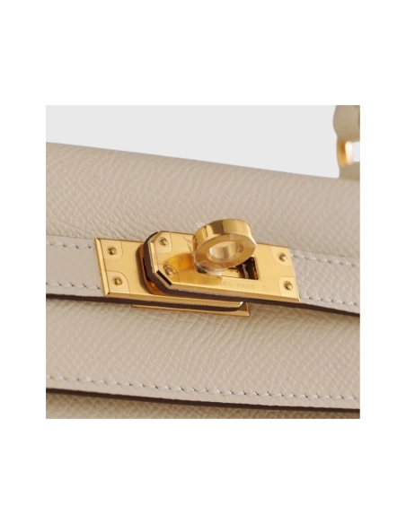 Hermes Kelly 25 Epsom Nata Sellier Gold Hardware,Hermes,BAGS