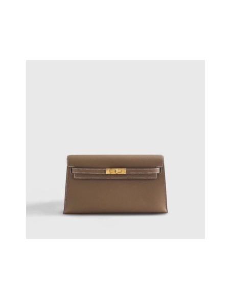 Hermes Kelly Elan 27 Veau Madame Etoupe Gold Hardware,Hermes,BAGS