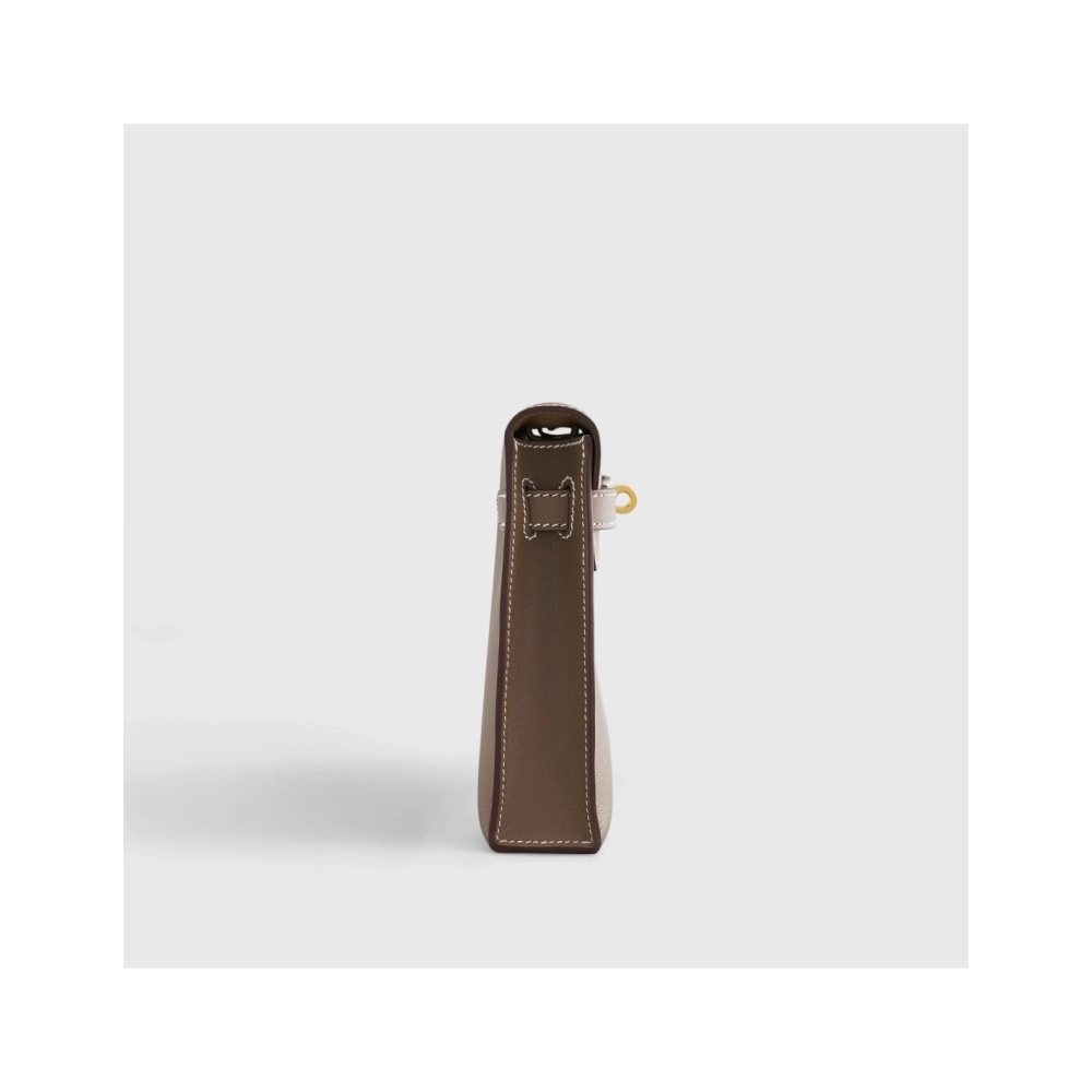 Hermes Kelly Elan 27 Veau Madame Etoupe Gold Hardware,Hermes,BAGS