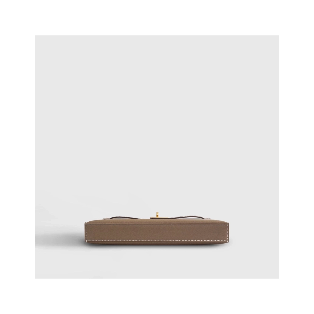 Hermes Kelly Elan 27 Veau Madame Etoupe Gold Hardware,Hermes,BAGS