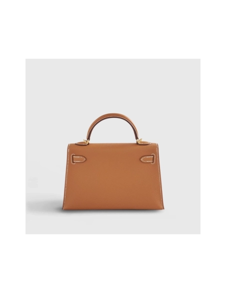 Hermes Kelly Mini Epsom Gold Sellier Gold Hardware,Hermes,BAGS