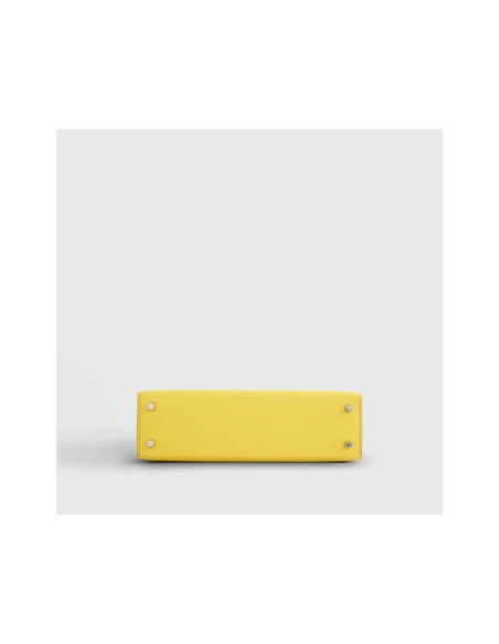 Hermes Kelly Mini Epsom Jaune De Naples Palladium Hardware,Hermes,BAGS