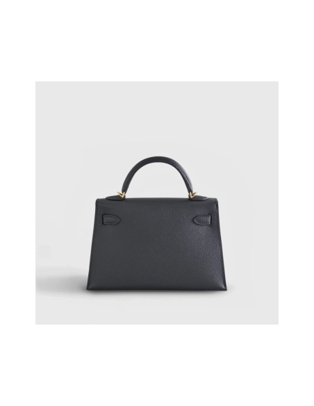 Hermes Kelly Mini Epsom Sellier Black Gold Hardware,Hermes,BAGS