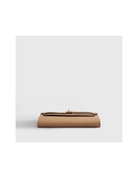 Hermes Kelly To Go Epsom Biscuit Mauve Sylvester Gold Hardware,Hermes,BAGS