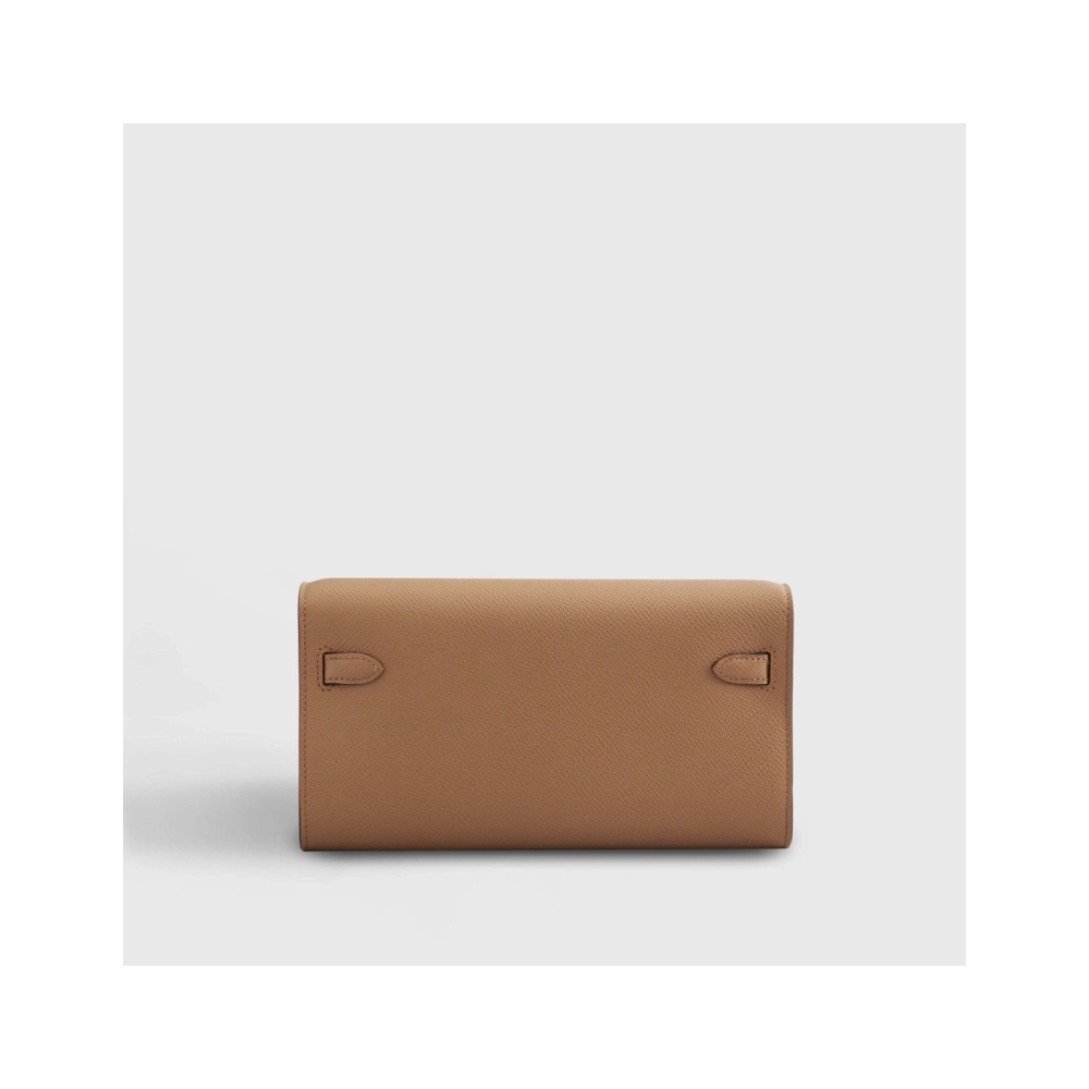 Hermes Kelly To Go Epsom Biscuit Mauve Sylvester Gold Hardware,Hermes,BAGS