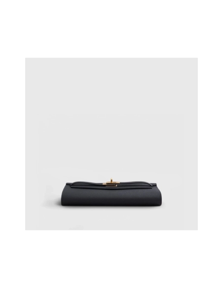 Hermes Kelly To Go Epsom Black Gold Hardware,Hermes,BAGS