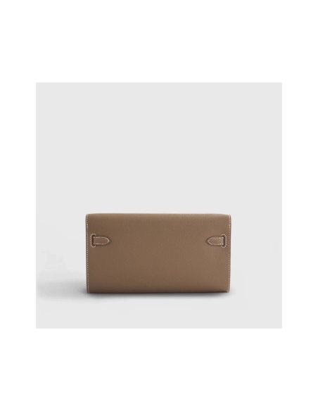 Hermes Kelly To Go Epsom Etoupe Sellier Gold Hardware,Hermes,BAGS