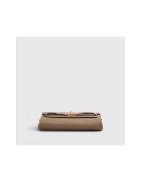 Hermes Kelly To Go Epsom Etoupe Sellier Gold Hardware,Hermes,BAGS